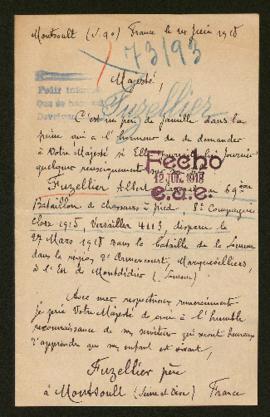 Expediente de Albert Fuzellier