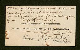 Expediente de Félix Gicquel