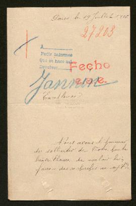 Expediente de Joseph Jannin