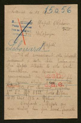 Expediente de André Léon Joseph Lélouard