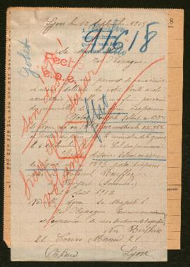 Expediente de los hermanos Joseph y Antoine Gobet