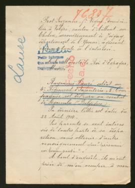 Expediente de Raymond Lauré