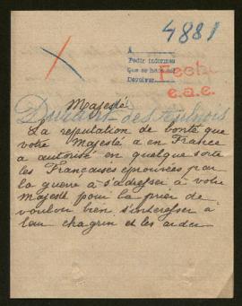 Expediente de Elienne Amand Achille Gaston Durant Desaulnois