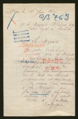 Expediente de Joseph Cyprien Begaries