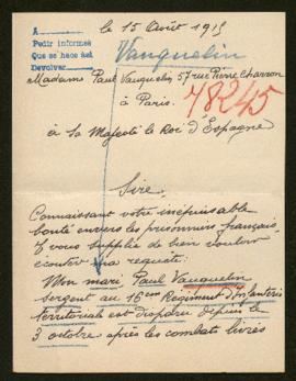 Expediente de Paul Vauquelien