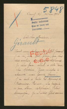 Expediente de Henri Girault