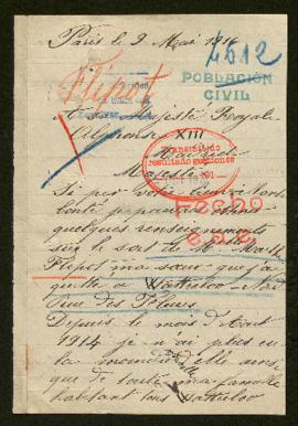 Expediente de Marthe Flipot