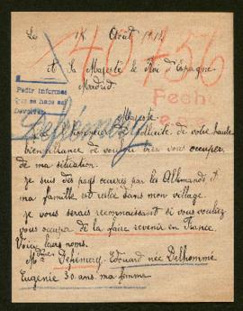 Expediente de la familia Defrémery-Delhommé