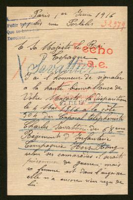 Expediente de Charles Sabattier