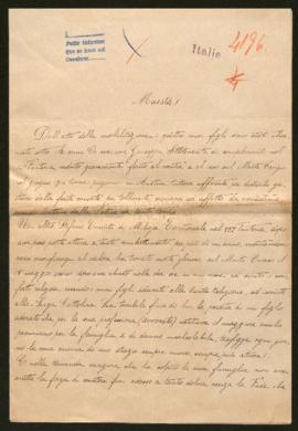 Expediente de Giuseppe Lupis Scrofani, Carlo Giannone y Nicola Silenzi