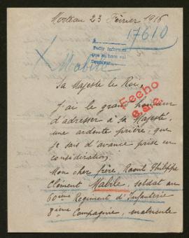 Expediente de Clément Raoul Philippe Mabile