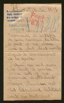 Expediente de Clara Derobel