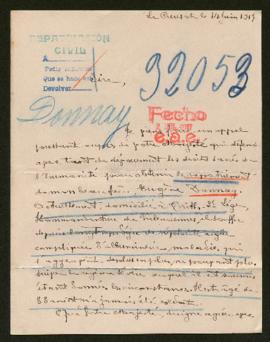 Expediente de Eugène Donnay
