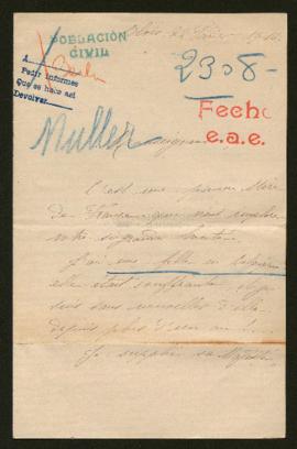 Expediente de Eugénie Muller