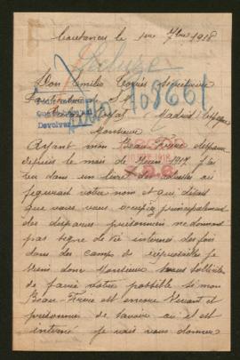 Expediente de Eugène Désiré Lecluze