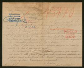 Expediente de la familia Ricque-Dénelle