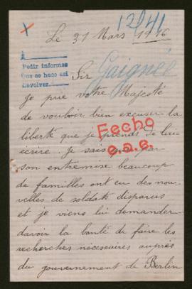 Expediente de Louis Barthélémy Gaignée
