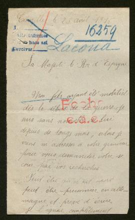 Expediente de André Victor Lacona