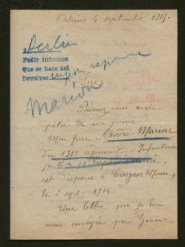 Expediente de André Marion