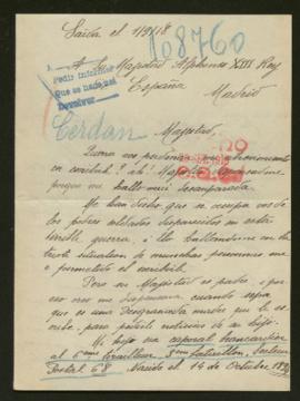 Expediente de Gabriel Edouard Cerdan Lorret