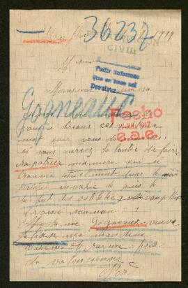 Expediente de Vanesse Gogneaux Mandine