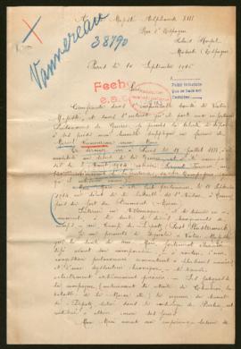 Expediente de Marcel Vannereau