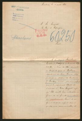 Expediente de la familia de Constant Staelens