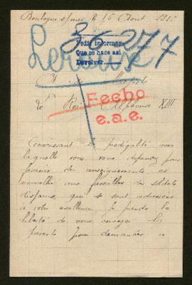 Expediente de Charles Leroux