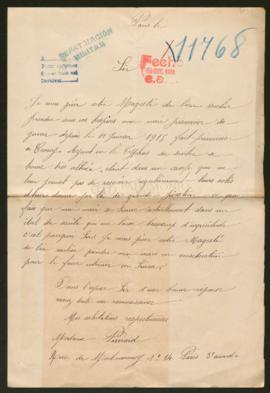 Expediente de Charles Pierrard