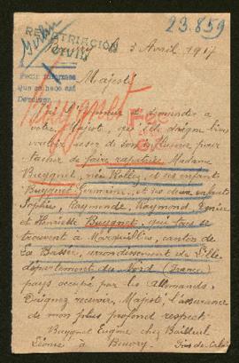 Expediente de la familia Buygnet Rollez