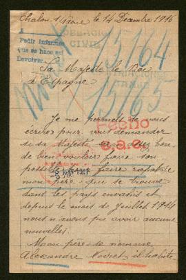 Expediente de Alexandre Noiret y Lucien Leroy