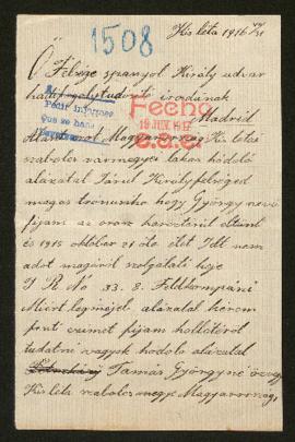 Expediente de György Tamás