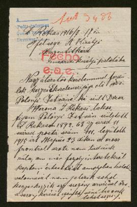 Expediente de István Polonyi