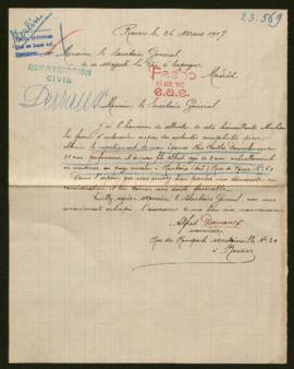 Expediente de la familia Denaux Demeulenaere