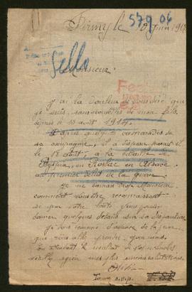 Expediente de Joseph Léon Olivier