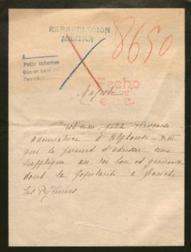 Expediente de Gustave Giraud