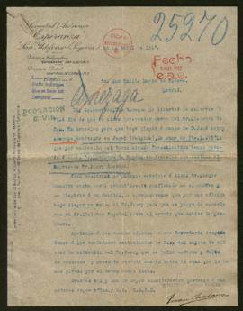 Expediente de José Henry Amezaga