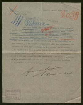 Expediente de Henri Wibaux