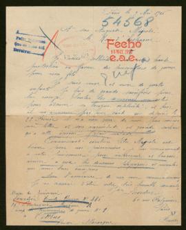 Expediente de Emile Georges Lecordier