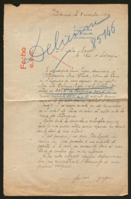 Expediente de Eugène Delienne