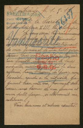 Expediente de la familia Vanhoorde Wallecamps