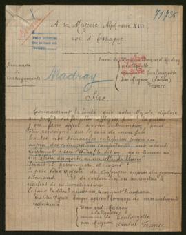 Expediente de François Madray