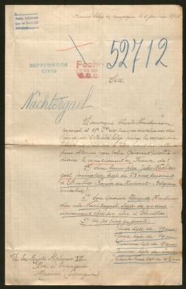 Expediente de la familia Haubourdin Nachtergael