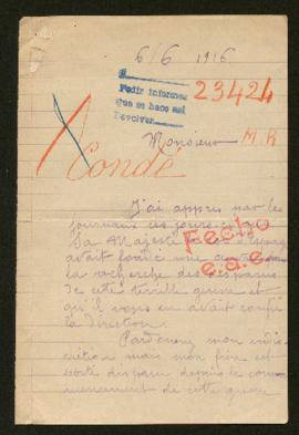 Expediente de Pierre Condé