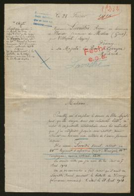 Expediente de Raoul Lavastre