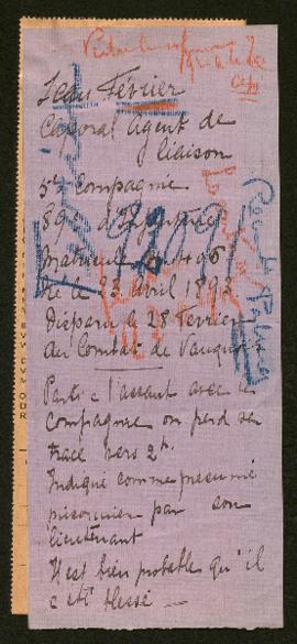 Expediente de Jean Février