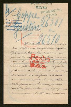 Expediente de madame Coppe, Isabelle Gustin, madame Etienne Delgorge y Hubert Lancelin