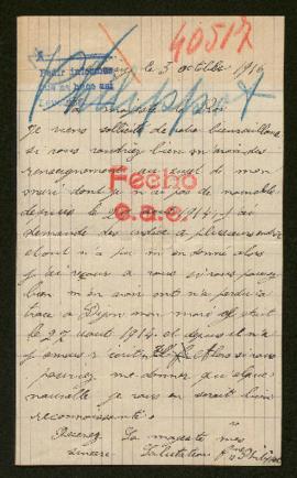 Expediente de Pierre Paul Philippot