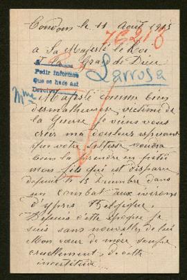 Expediente de Louis Adolphe Larrosa