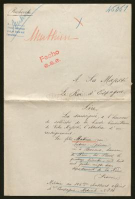 Expediente de Antoine Mathieu